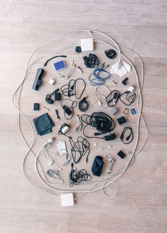 How to Organize Cables and Chargers Neatly for a Tidy Space